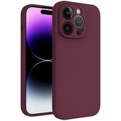 Etui silikonowy Tint Case bordowy do Motorola Moto G87