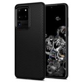 etui mocne etui Spigen Liquid AIR Armor Czarne do Samsung galaxy S20 Ultra