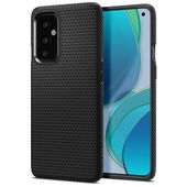 pokrowiec etui Spigen Liquid AIR Armor czarne do OnePlus 9