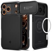 etui Spigen Optik Armor Mag Magsafe czarne do Apple iPhone 17 Pro