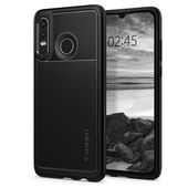 etui Spigen Rugged Armor Czarne do Huawei P30 Lite