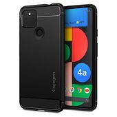 etui Spigen Rugged Armor czarne do Google Pixel 4a 5G