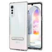 pokrowiec etui Spigen Slim Armor Essential S Crystal Prze�roczyste do LG Velvet