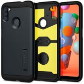 etui Spigen Tough Armor Metal Slate do Samsung Galaxy M11