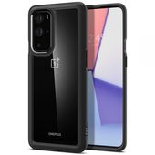 etui Spigen Ultra Hybrid czarne do OnePlus 9 Pro 5G