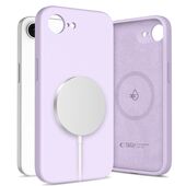 etui Tech-protect Liquid Silicone Magsafe mauve do Apple iPhone 17e