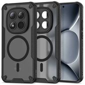 etui Tech-protect Rugged Shield Magsafe czarne do Xiaomi Redmi Note 15 Pro Plus 5G