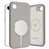 etui Tech-protect Silicone Magsafe Stone grey do Apple iPhone 17e