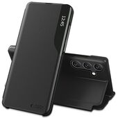 etui inteligentne etui Tech-protect Smart View czarne do Samsung Galaxy A57 5G