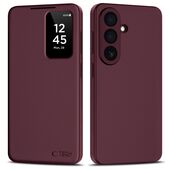 etui Tech-protect Smart Wallet mulberry do Samsung Galaxy S26