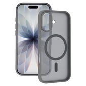 Pokrowiec Etui Tel Protect Aura Matte Magsafe Case szary do Apple iPhone 17