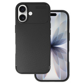 Etui Vennus Carbon Elite czarny do Apple iPhone 17