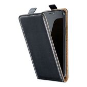Etui z klapk� sk�rzane kabura pionowa czarny do Samsung Galaxy A27 5G