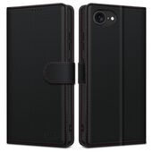 etui z klapk� Tech-protect Wallet czarne do Apple iPhone 17e
