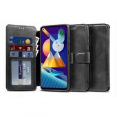 etui z klapk� Tech-protect Wallet Czarne do Samsung Galaxy M11