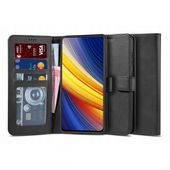 etui z klapk� Tech-protect Wallet Czarne do Xiaomi POCO X3 NFC