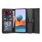 etui z klapk� Tech-protect Wallet czarne do Xiaomi Redmi Note 10 Pro