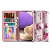 etui z klapk� Tech-protect Wallet Floral rose do Samsung A32