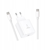�adowarki sieciowe 45W Foneng �adowarka sieciowa EU62 GaN USB-C PD 45W z kr�tkim kablem 60W 0,5m bia�a