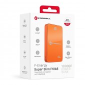 Forcell F-Energy SuperSlim F10K8 15W 10000mAh USB-C pomara�czowy do myPhone Hammer Blade 5G