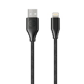 Forever Core kabel Classic USB - Lightning 1,5 m 2,4A czarny do SAMSUNG ZV50