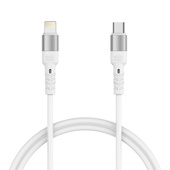 Forever Core kabel High Power USB-C - Lightning 1,5 m 20W bia�y do SAMSUNG ZV50