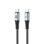 Forever kabel Braix USB-C - USB-C 1,0 m 60W czarny do SAMSUNG ZV50