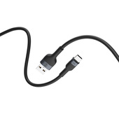Forever kabel Flexible USB - USB-C 1,0 m 3A czarny