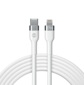 Forever kabel MFi Flexible USB-C - Lightning 1,0 m 27W bia�y do SAMSUNG ZV50