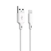 Forever kabel recycling USB-A - Lightning 1,5m 2,4A KR12-AL-00 bia�y do SAMSUNG ZV50