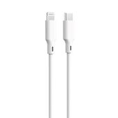 Forever kabel recycling USB-C - Lightning 1,5m 2,4A KR12-CL-00 bia�y do SAMSUNG ZV50