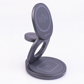 Forever �adowarka bezprzewodowa magnetyczna MAWC-200 15W szara 3w1 do SAMSUNG ZV50