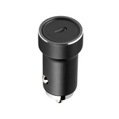 Forever �adowarka samochodowa PD3.0 CC-06 1x USB-C 20W czarna do SAMSUNG ZV50