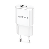 Forever �adowarka sieciowa PD QC TC-01-20AC 1x USB-C 1x USB 20W bia�a do SAMSUNG ZV50