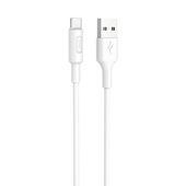 HOCO Kabel USB Soarer X25 typ-C bia�y 1m