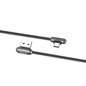 HOCO Kabel USB Soul Secret U60 micro szary do SAMSUNG ZV50