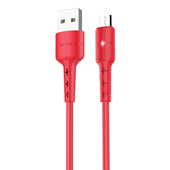HOCO Kabel USB Star X30 micro czerwony do SAMSUNG ZV50