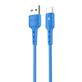 HOCO Kabel USB Star X30 typ-C niebieski