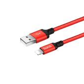 HOCO Kabel USB Times Speed X14 8-pin czarno-czerwony 1m do SAMSUNG ZV50