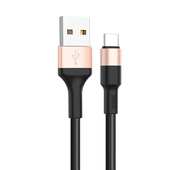 kable USB typ-C HOCO Kabel USB Xpress X26 typ-C czarno-z�oty