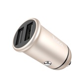 HOCO �adowarka samochodowa Z30 Easy z�ota 2USB 3,1A do SAMSUNG ZV50
