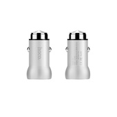 HOCO �adowarka samochodowa Z4 srebrna 1USB QC 2.0 do SAMSUNG ZV50