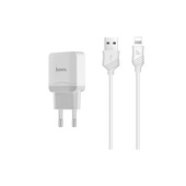 HOCO �adowarka sieciowa C22A plus kabel 8-pin bia�a 1USB 2,4A do SAMSUNG ZV50