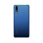 etui oryginalne Huawei etui plecki plastikowe b��kitne do Huawei P20