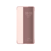etui oryginalne Huawei etui z klapk� smart r�owe do Huawei P30