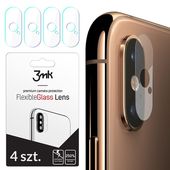 hybrydowe 3MK Flexible Glass Lens  do Apple iPhone X