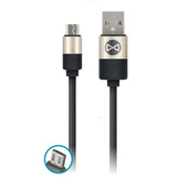 Kabel Forever micro-USB modern czarny 1m 2A do SAMSUNG ZV50