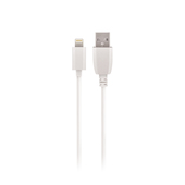 kable iPhone 8-PIN Kabel Maxlife do iPhone / iPad / iPod 8-PIN Fast Charge 2A 3m bia�y