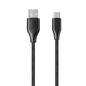Kabel micro-USB Classic 3A 3m czarny Core do SAMSUNG ZV50