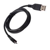 Kabel micro-USB czarny woreczek 50 cm 1A do SAMSUNG ZV50